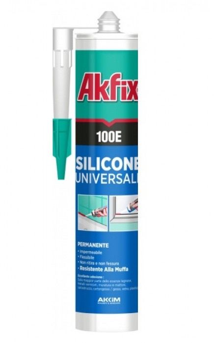 Akfix 100E Универсальный силикон прозрачный 280 мл