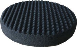 Диск полировальный липучка поролоновый  черный мягкий Polishing pad 3000   150 мм