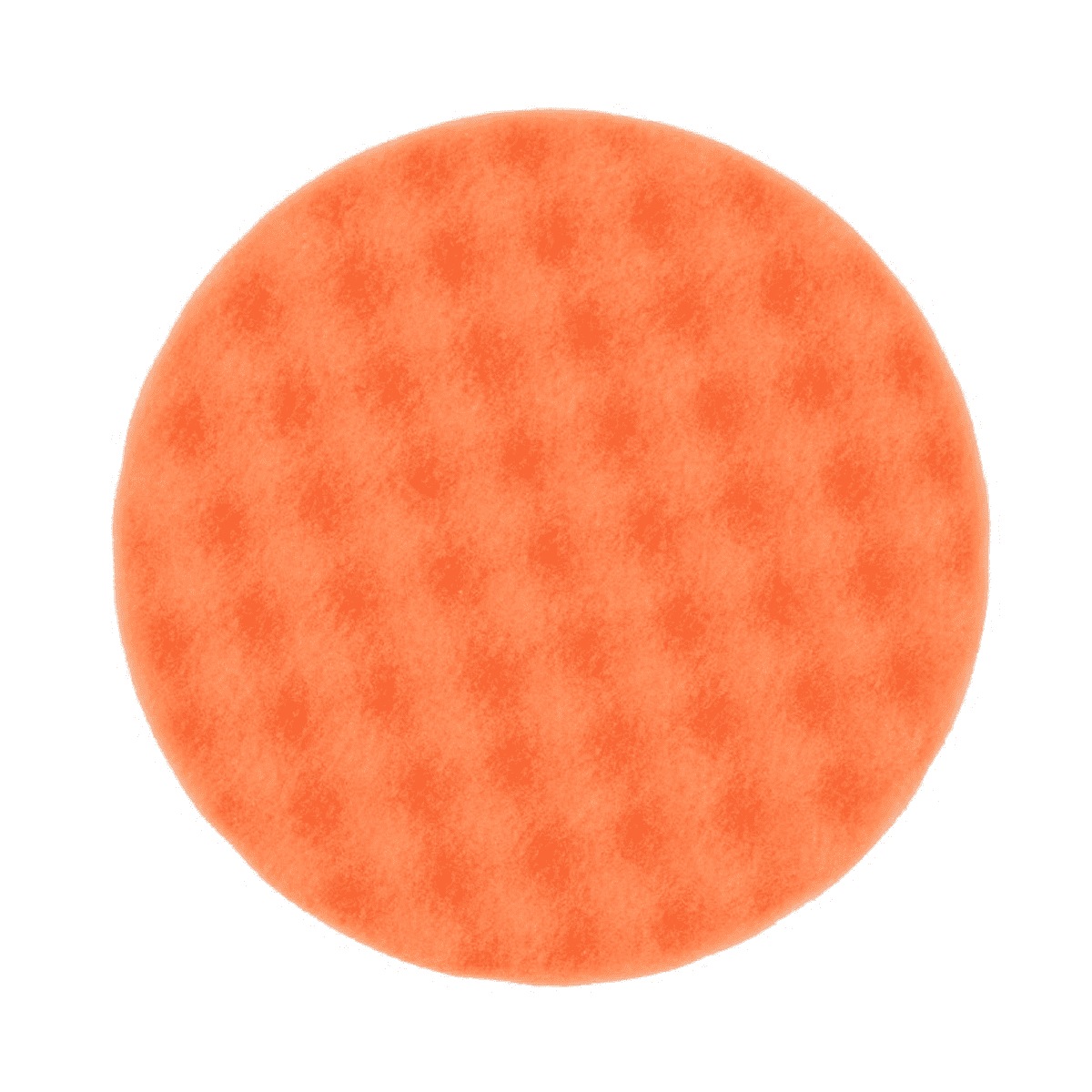 Рельефный поролоновый полировальный диск 85мм, оранжевый