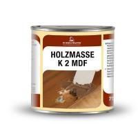 Шпаклевка полиэф.Holzmasse 2РK для МДФ(750мл) цв.орех Borma Wachs 1650