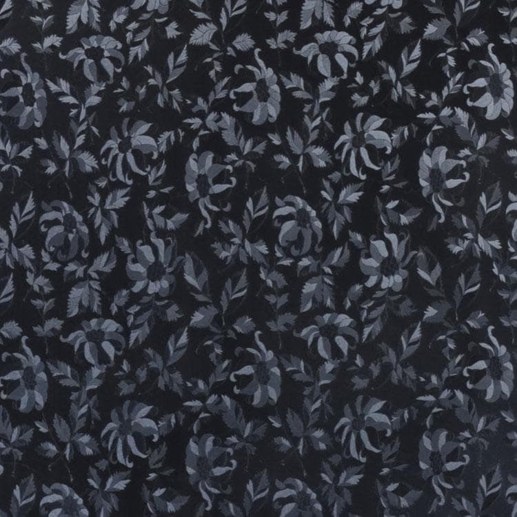 МДФ фасадное полотно Черные цветы 629 2800*1220*8 (глянец) AGT 4гр