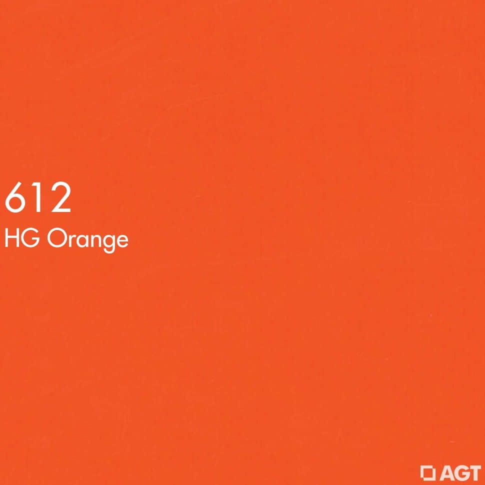 МДФ фасадное полотно Оранжевый 612 2800*1220*18 (глянец) AGT 3 гр