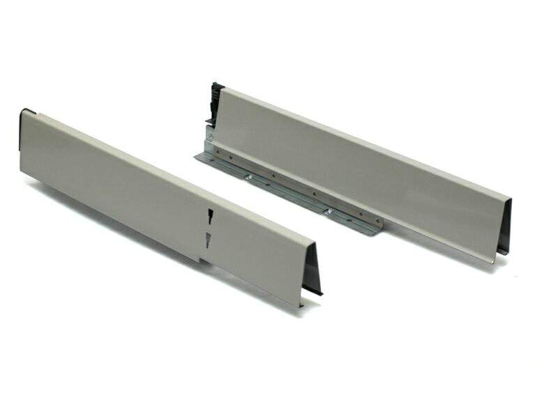 Комплект боковин под мойку 500 мм для ящика под мойку (левая, правая) для ящика Firmax Newline, серый