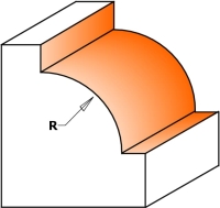 Фреза внутр.радиус R=8 S=6 D=28,6x12,7 727.080.11 CMT