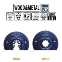 Сегментное пильное полотно "extra-long" 87 мм для древесины и металла OMM18-X1 CMT