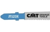 Пилки лобзиковые (металл/чистовой рез) HSS 76x5*21 TPI JT118A-5 CMT