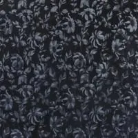 МДФ фасадное полотно Черные цветы 629 2800*1220*8 (глянец) AGT 4гр